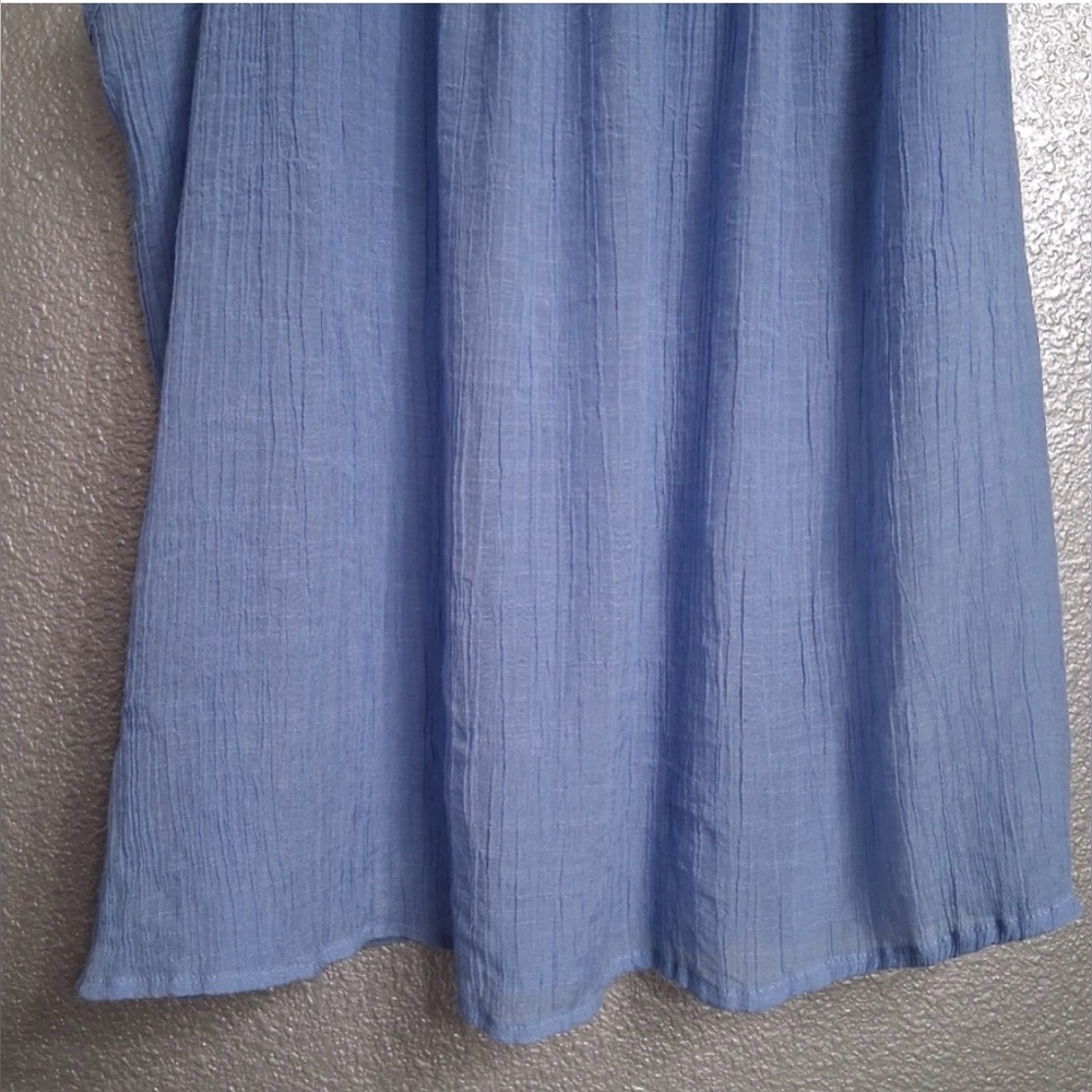 Indigo Rose Light Blue Sleeveless top (Size 2X) - Picture 3 of 6